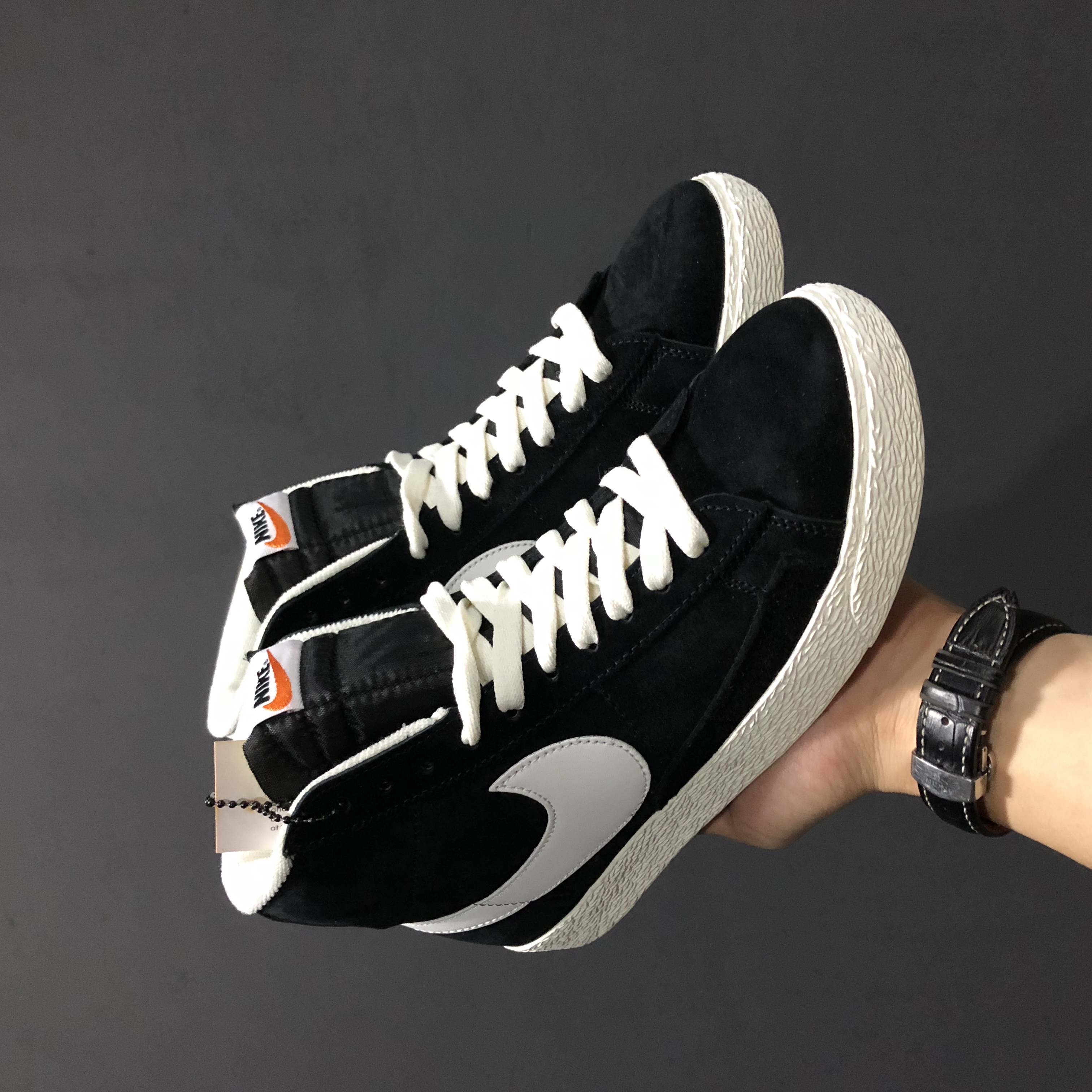 Nike Blazer High Black White